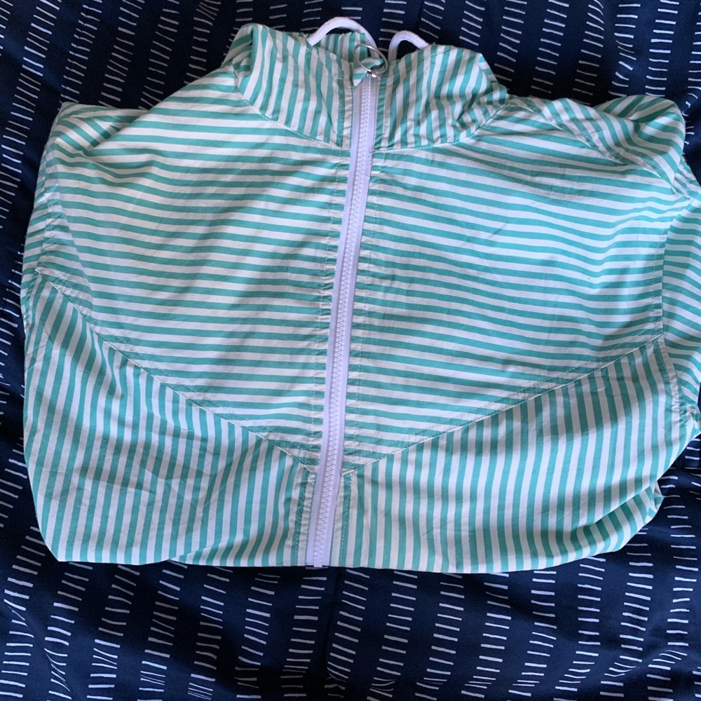 Brand New Urban Outfitters Striped Windbreaker